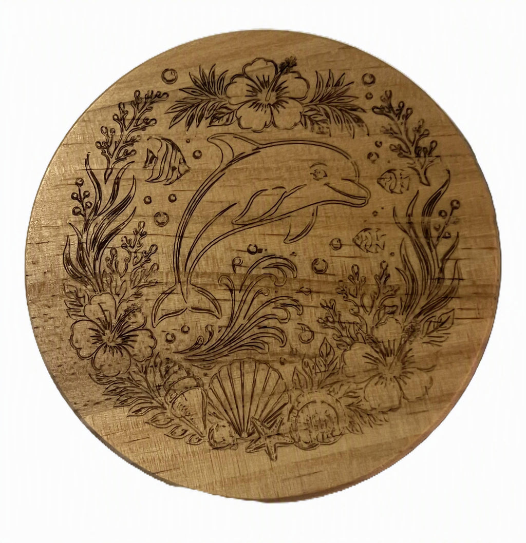 Custom CNC & Laser Wood Carvings – Signs, Art, Relief Carvings & Engraved Slate Coasters